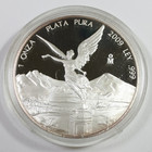2009 Mexico 1 20 1 10 1 4 1 2 1 Oz Silver Proof Libertad 5 Coin Set  59918g