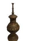 Antique Large Pierced Brass Middle Eastern Brazier  Bell Heater Or Incense Burne