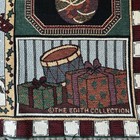 Goodwin Weavers Christmas Snowman Old World Heritage Woven Throw Blanket Cottage