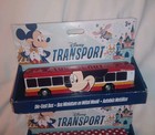 Disney Parks  Transport Mickey Mouse   Minnie Diecast Bus Model New You Get Both