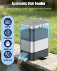 Automatic Fish Feeder For Pond  2 8 L Large Capacity Pond Fish Feeder With Timer