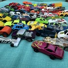 Lot Of 75 Hot Wheels Matchbox Die Cast Cars Vehicles Mixed Loose With Case