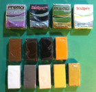 New     sculpey Premo Clay     12 Colors 17 Oz Polymer Projects Jewelry Making Books