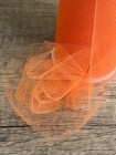 6  X 25 Yds Orange Tulle 100  Nylon Matte Roll Spool Tutu Wedding Crafts Fabric