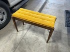 Vintage Organ Bench  Measures 35in W X 22 5in T X 14in D  Make Offer 