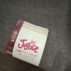 Justice Girls Full Length Leggings S  7 8  Gray   Black 2 Pairs