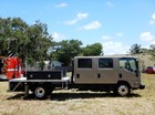 2009 Isuzu Npr Hd Crew Crew Cab 6 Door One Of A Kind  Ls V8 Show Truck Flatbed
