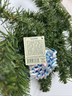Old World Christmas Glass Blown Tree Ornament Snowflake 2007 - 36076 Silver