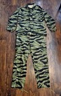 Vgt Tiger Stripe Combat Shirt   Trousers Dmg 002-87-t-520 Large  Englewood co Us