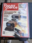 Vintage Compaq Portable 2660 Portable Computer Powers On W  Bag   Magazine