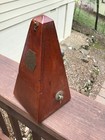 Antique Wood Metronome De Maelzel Seth Thomas Clocks  Works