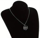 New Catholic Blessing Archangel Michael Guardian Angel Wing Pendant Necklace