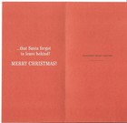 New Christmas Card 3 5x7 25 Hallmark Money Gift Card-for Something Special Santa