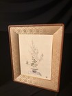 Pair Of Chinese Silk Embroidery Panels -  Signature  Matching Silk Frames