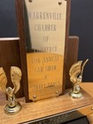 Vintage 1st Place Car Show Trophy     1930-1940 Class     Antique Auto Award