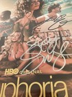 Signed Poster Euphoria Season 3 11x17 Zendaya Jacob Elordi Schaefer Sweeney Coa