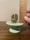 Vintage Solid Brass Chicken And Rooster 1970   s Made In Taiwan 