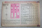 Simplicity Vintage 70s Pattern 5973 Maxi Dress Empire   Wide Midriff Bodice 14