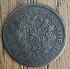 1804 Draped Bust Half Cent Us Old Copper