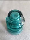 Vintage Aqua Green Hemingray-42 Glass Insulator
