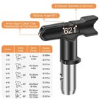 For Professional Paint Sprayer 10x Reversible Spray Tips 109-621 Series Nozzle