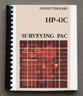 Surveying Pac For Hewlett Packard Hp 41cv Calculator With Overlay