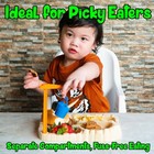 Funwares T-rex Excavation Plate Engaging Kids  Dinnerware Set  Durable  4-sec   