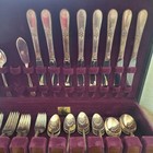 International Silver 1847 Rogers Bros   adoration  Silver Plate Flatware 50pcs