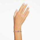 Swarovski Gema Bracelet Mixed Cut  Streaked  Rhodium Plated