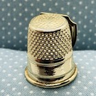 Arizona Souvenir State Gold Tone Metal Thimble W  Falcon   Cactus