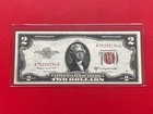 1953b  2 Dollar Bill Legal Tender Red Seal Uncirculated
