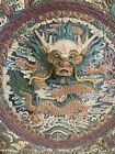 Antique Chinese Dragon Charger 19th Century
