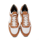 Pastori Nwb Thrax Casual Sneakers Size 41 5 Us 8 5 In Brown   White Leather