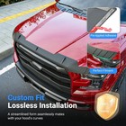 Hood Protector Compatible With 2015-2020 Ford F150 Hood Deflector Tpe Shield Rep