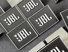 Jbl 1970s Style Square Emblem Badge Logo     Die-cast   Balck Brushed - Repro Diy