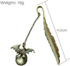Bookmarks For Women Men metal Bookmark For Book Lovers  Luminous Book Marks With