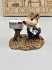 Wee Forest Folk  Pen Pal Mousey M 114 1984 Retired Rare W box