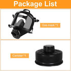 Full Chemical Mask Dust Protection Respirator Carbon Filter Military Anti Gas