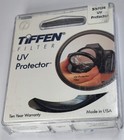 Tiffen 55mm Uv  Coated Glass Lens Filter Safety Protector  55 Mm E-55 Usa