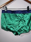 Vintage 1960 s Avant Garde Made In Italy Shiny Swim Briefs Suit Bathing Suit