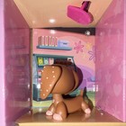 Littlest Pet Shop Dog Figure Dachshund Brown Valentines 
