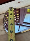 Vintage 40s Matson Vanity Dresser Hand Mirror Silver Plated