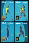 Ncaa Gillette Series 2  Blue   Purple Cards  Complete Set Of 32 Diff  Phone Card