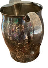 Stunning Vintage Rainbow Patina Fb Rogers 7504 Water Pitcher--silver-plated