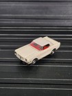 Aurora 1372 Tjet Ho Slot Car White W  White Hardtop  65 Ford Mustang Blk Seats 
