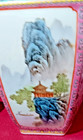 Pair Of Chinese Famille Rose Vases With Qianlong Marks  20th Century In Date  