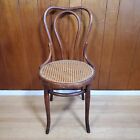 Antique Early 20th C  Original Thonet Vienna  18 Bentwood And Cane Bistro Chair