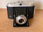 Agfa Isolette 6x6 Medium Format Folding Camera Agnar F4 5 85mm Lens   Case As-is