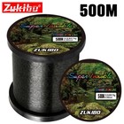 Zukibo 500m Ultra-thin Invisible Fluorocarbon Coating Nylon Fishing Line