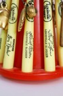 Mint 1967 Louisville Slugger Mini Baseball Bat Countertop Display Japan Complete